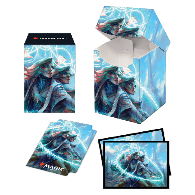 Ultra Pro 100+ Deck Box and 100ct Sleeves for MTG featuring Quadrix (TOYFAIR 20% OFF)