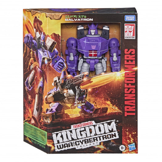 Transformers War for Cybertron Kingdom: Leader Class - Galvatron (WFC-K28) Action Figure
