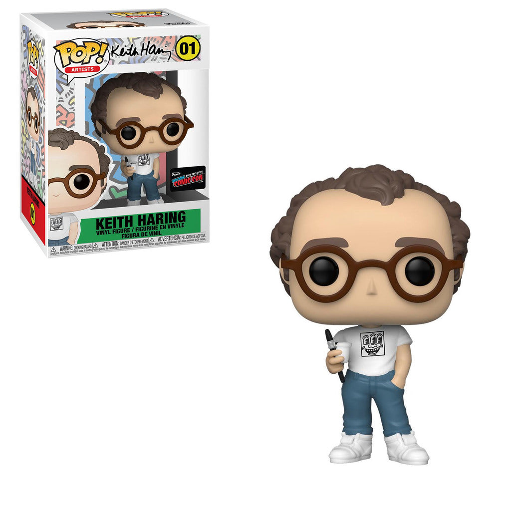 Keith Haring - Keith Haring 2019 NYCC Funko Stickered Exclusive Pop! Vinyl - Ozzie Collectables