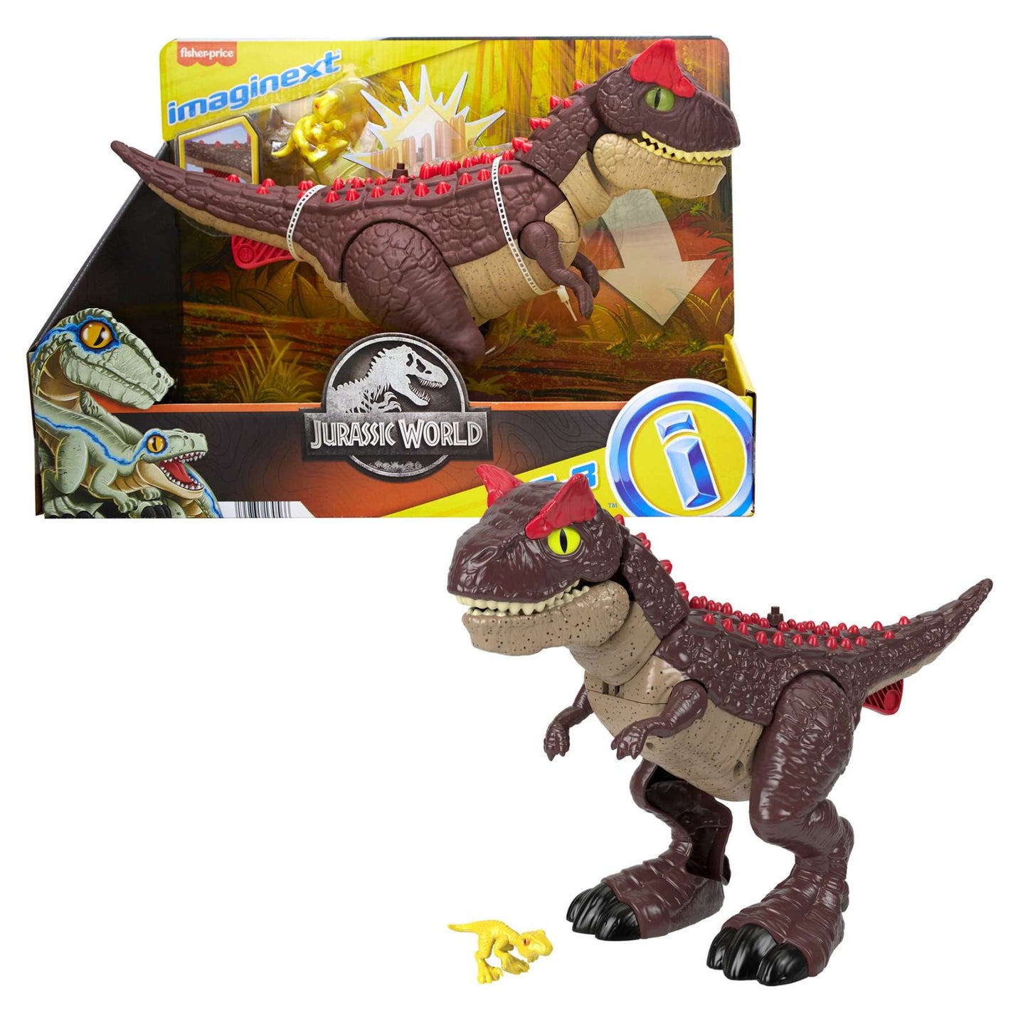 Imaginext - JW - F23 Spike Strike Carnotorous