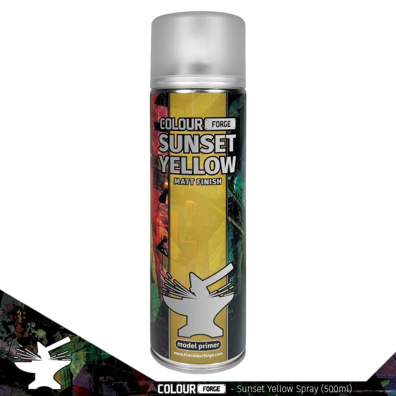 Colour Forge - Aerosol - Sunset Yellow 500ml