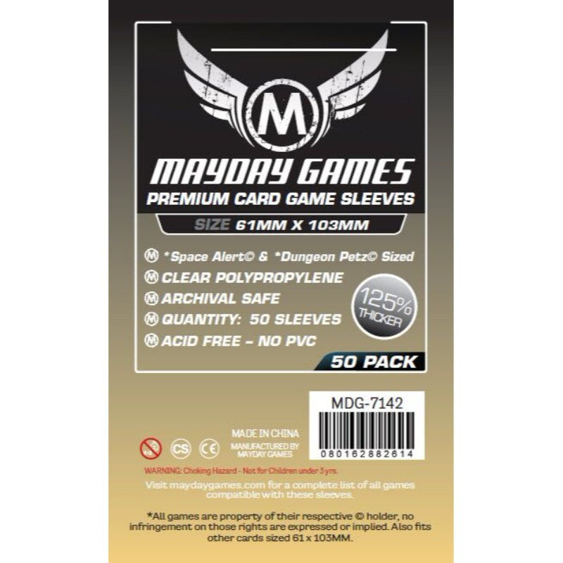 Mayday - Premium Space Card Sleeve - 61 X 103 MM