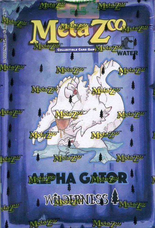 MetaZoo TCG Wilderness 1st Edition Theme Deck