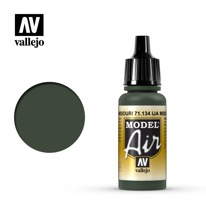 Vallejo Model Air IJA Midouri Green 17 ml