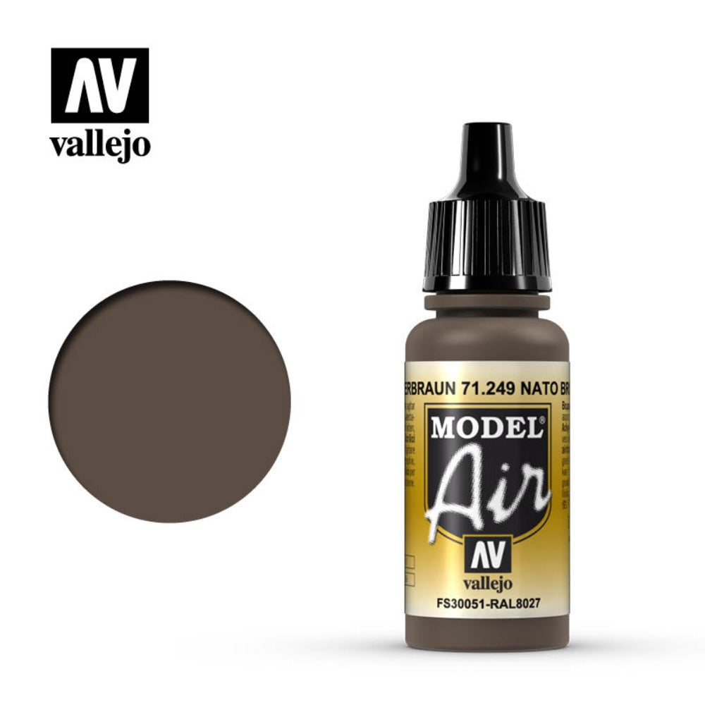 Vallejo Model Air NATO Brown 17 ml