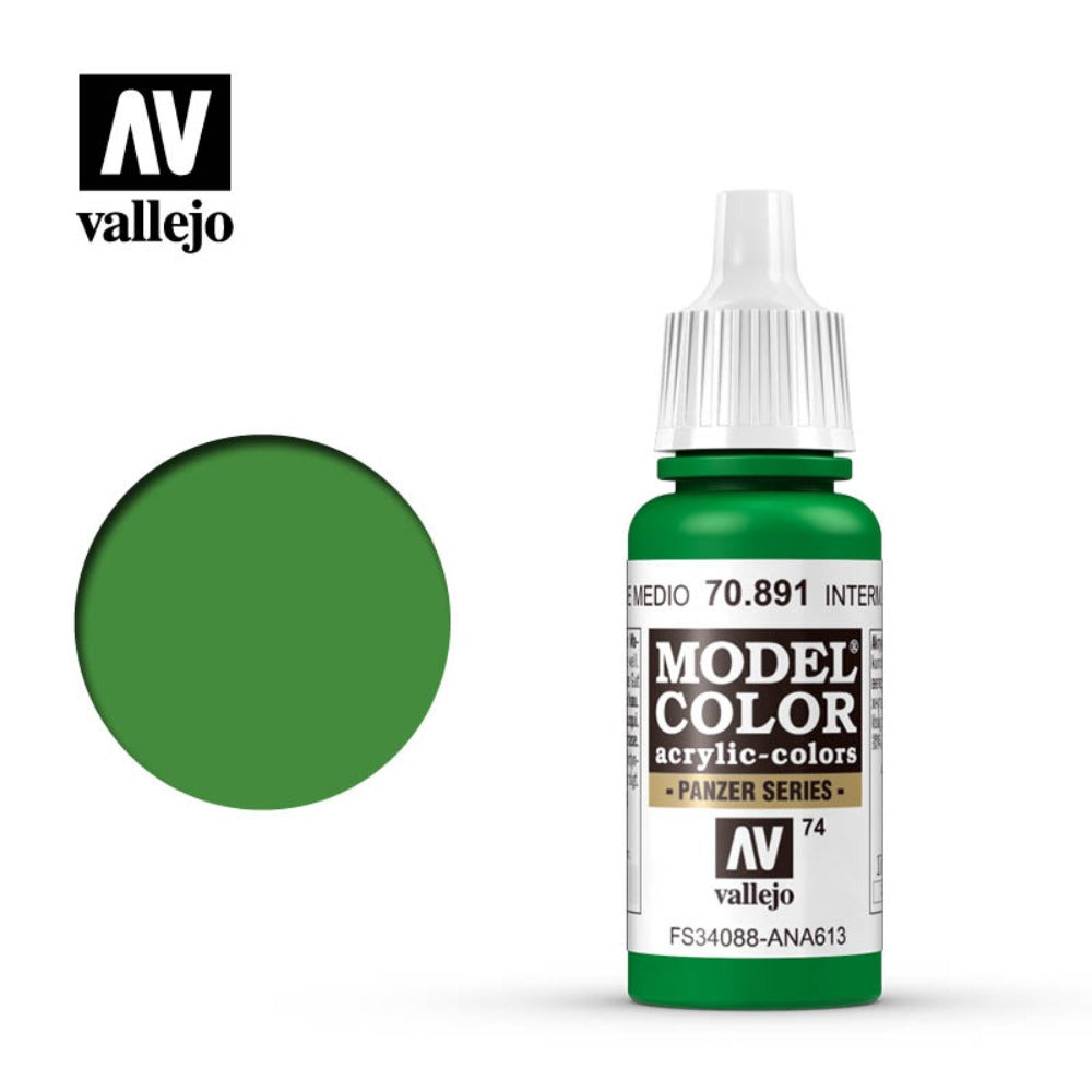 Vallejo Model Colour Intermediate Green 17 ml