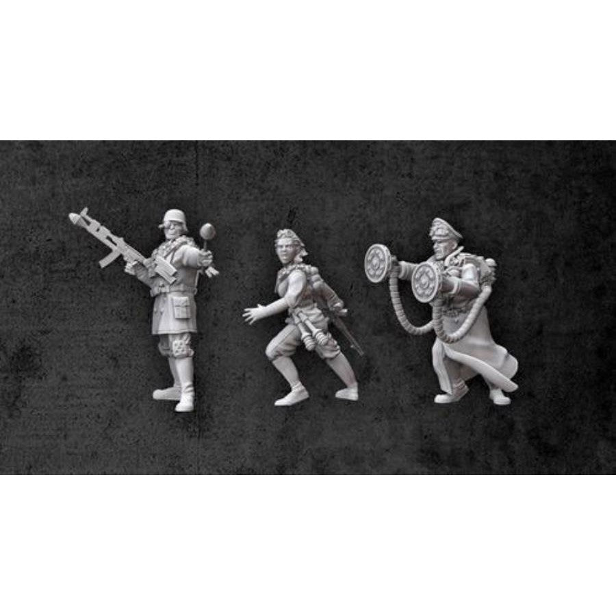 Achtung! Cthulhu Miniatures - Nazi Villains: Nachtwolfe