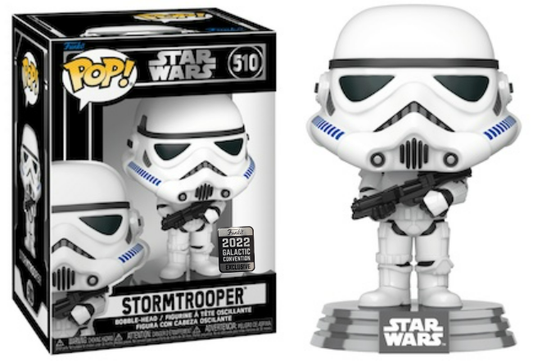 Star Wars - Stormtrooper 2022 Galactic Convention Star Wars Celebration Exclusive Pop! Vinyl #510