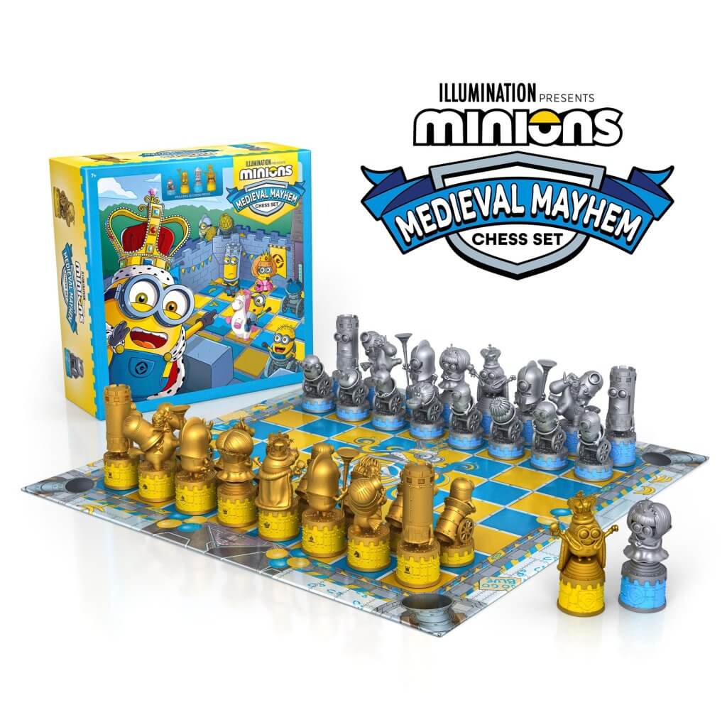 MINIONS Medieval Mayhem Chess Set