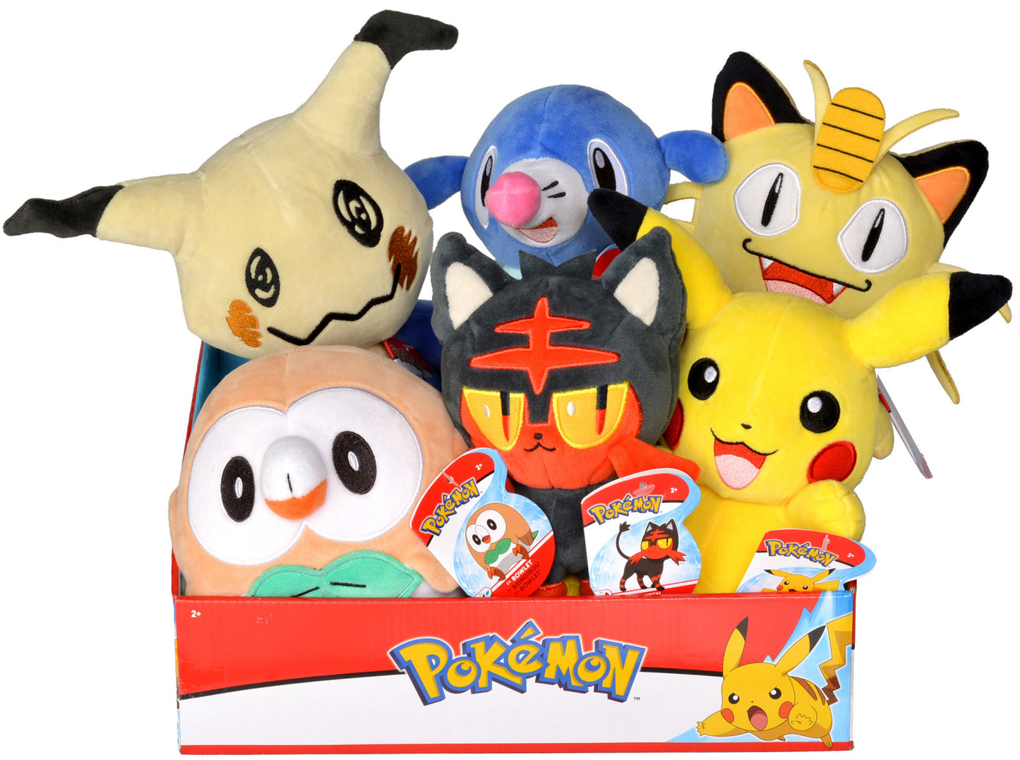Pokemon Plush Assortment 8" (6 in the Assortment)