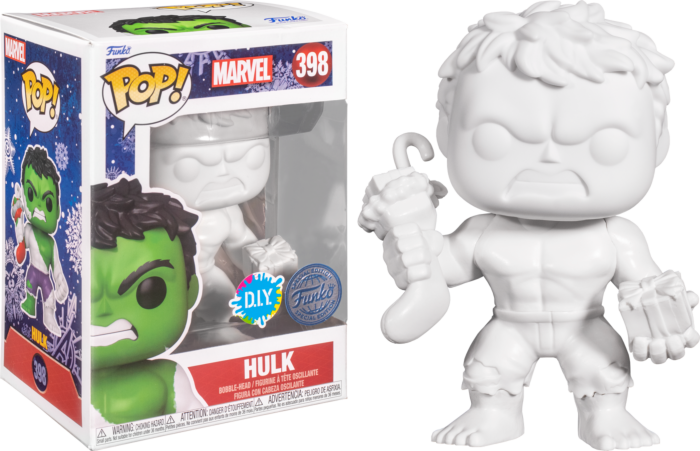 Marvel Comics Hulk Holiday DIY US Exclusive Pop Vinyl