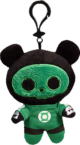Skelanimals - Green Lantern Chungkee 4" Clip-On Pl - Ozzie Collectables