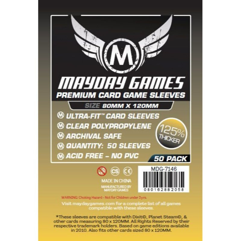 Mayday - Premium Magnum Gold Sleeve - 80 MM X 120 MM