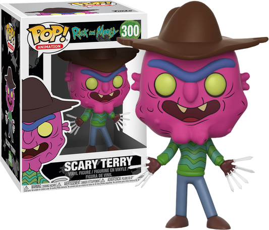 Scary Terry - Rick And Morty Animation Pop! Vinyl #300 - Ozzie Collectables