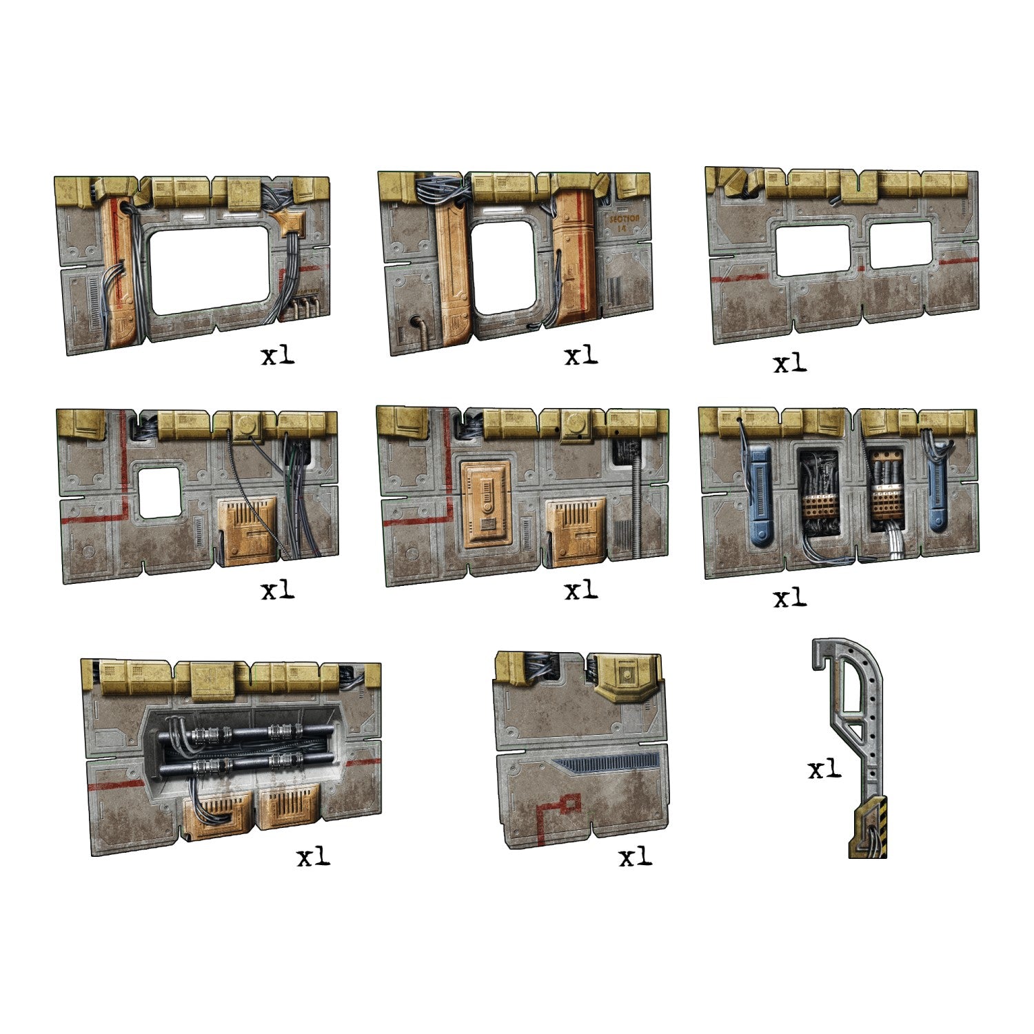 Battle Systems - Sci-Fi - Extended Range - Frontier Walls