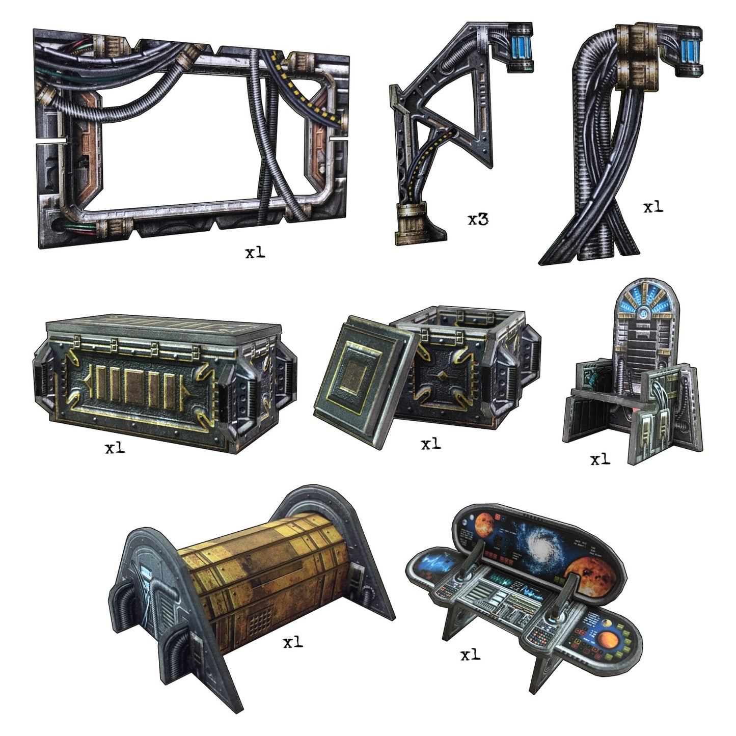 Battle Systems - Sci-Fi - Extended Range - Gothic Items