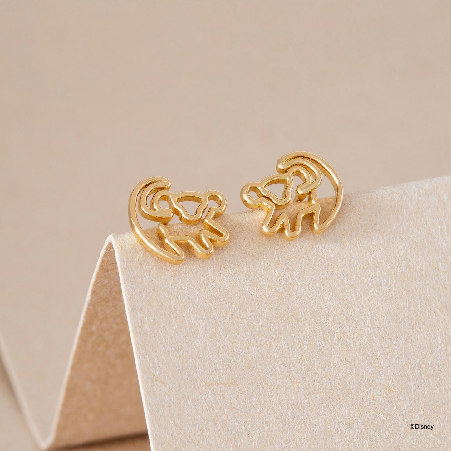 Disney Earring Simba Symbol Stencil