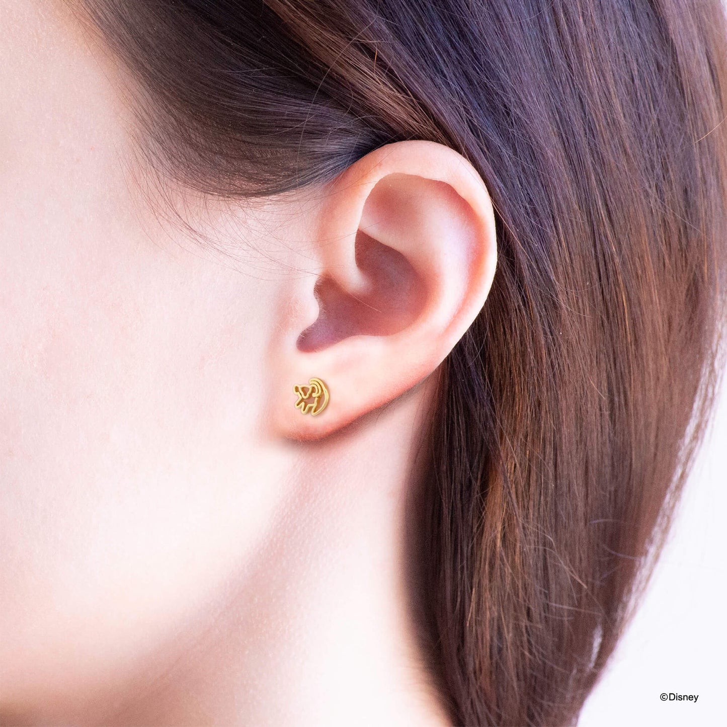 Disney Earring Simba Symbol Stencil