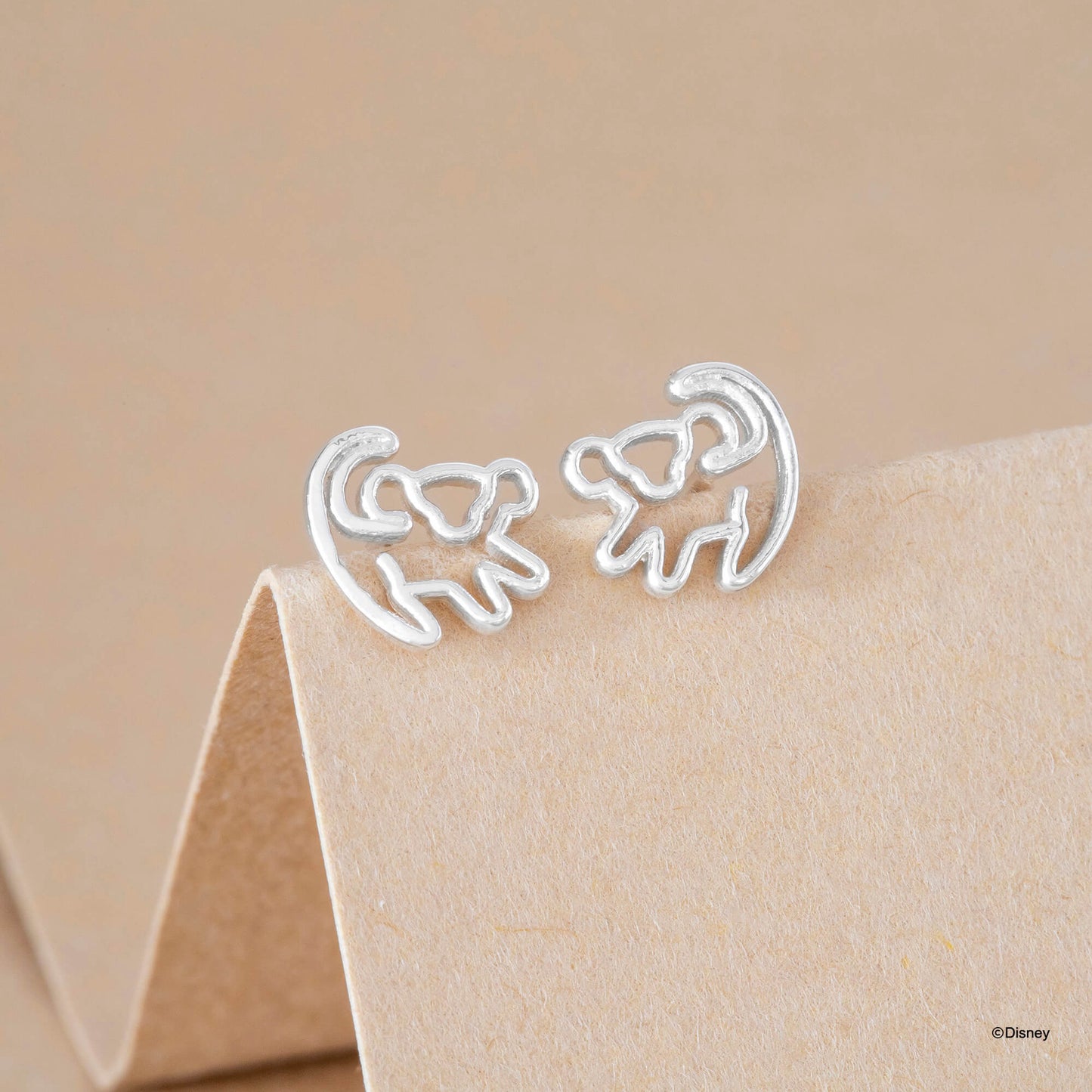 Disney Earring Simba Symbol Stencil