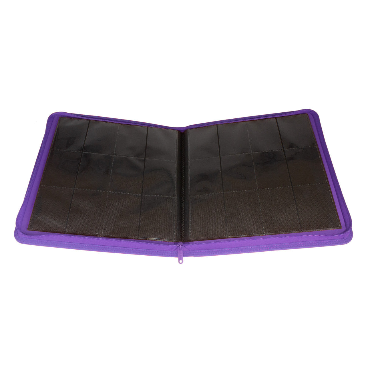 STEALTH 12 Pocket Zip Trading Card Binder - PURPLE