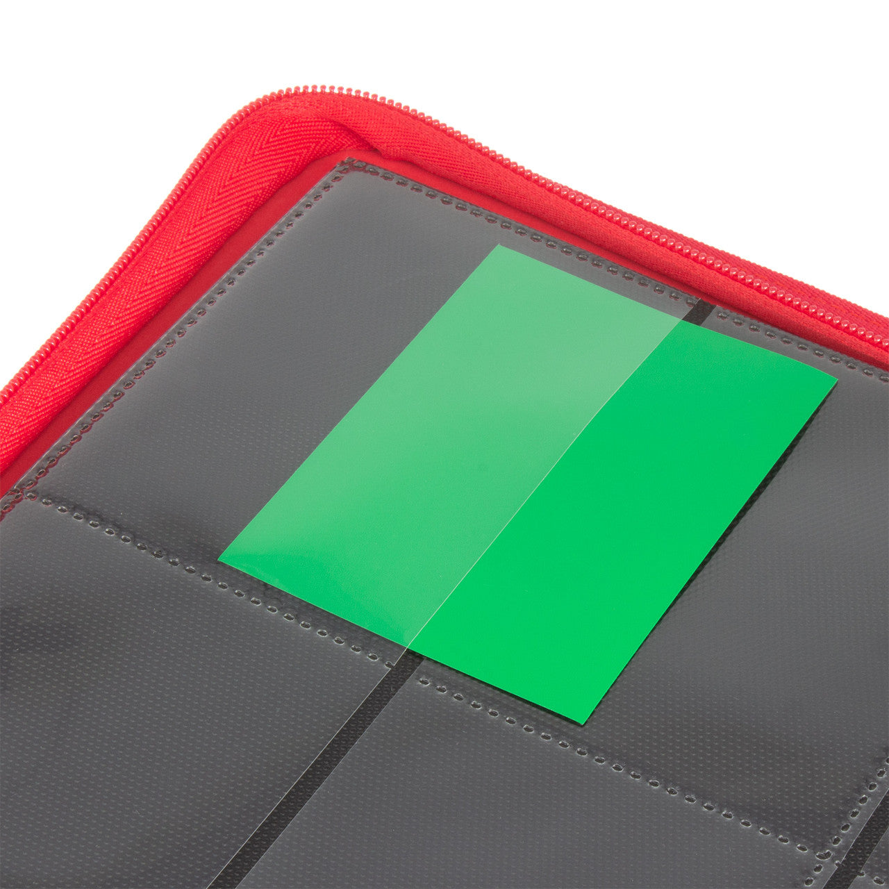 STEALTH 12 Pocket Zip Trading Card Binder - RED