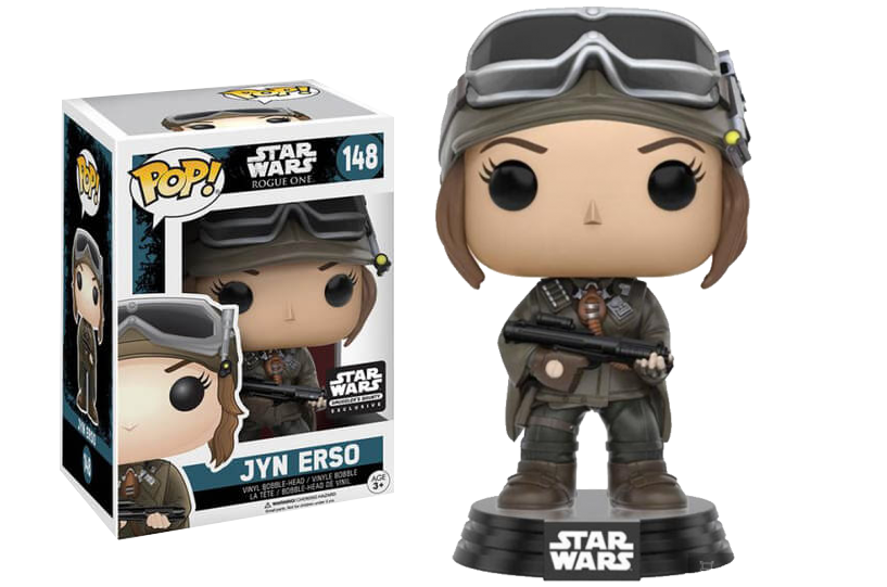 Jyn Erso - Star Wars Smuggler's Bounty Rogue One US Exclusive Pop! Vinyl - Ozzie Collectables