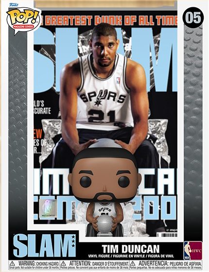 NBA: SLAM - Tim Duncan Pop! Magazine Cover