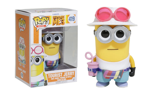 Tourist Jerry - Despicable Me 3 Pop! Vinyl #419 - Ozzie Collectables