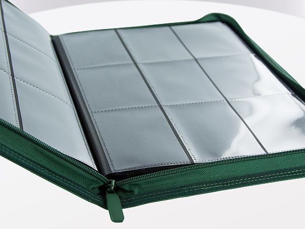 Ultimate Guard 9-Pocket ZipFolio XenoSkin Green Folder - Ozzie Collectables