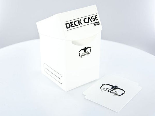 Ultimate Guard Deck Case 100+ Standard Size White Deck Box - Ozzie Collectables