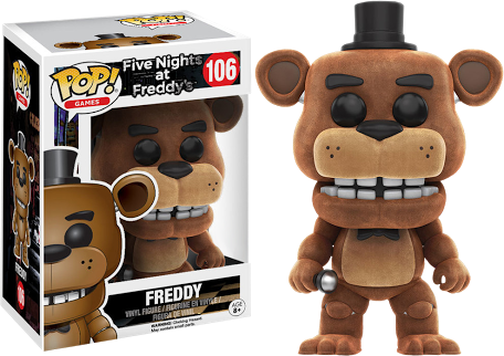 Five Nights at Freddy's - Freddy Flocked US Exclusive Pop! Vinyl - Ozzie Collectables