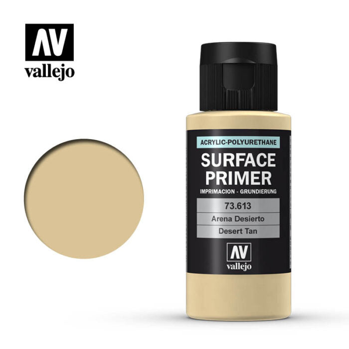 Vallejo Surface Primer Desert Tan Base 60 ml