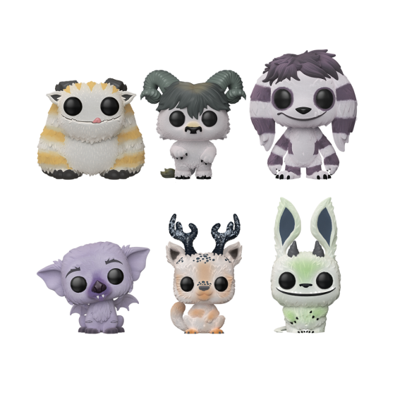 POP Monsters: Wetmore Forest Winter Series (Flocked) 6-Pack Funko Shop Exclusive - Ozzie Collectables