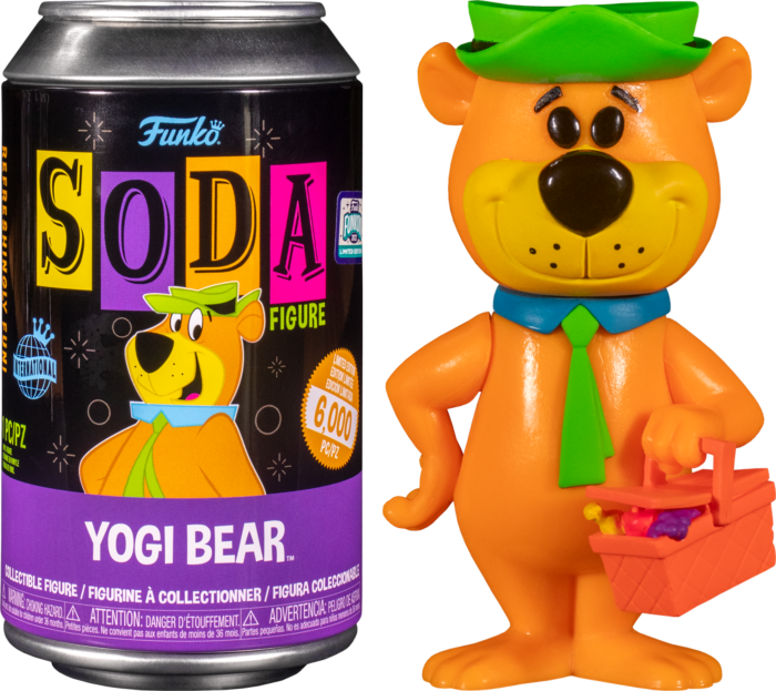 Hanna-Barbera - Yogi Bear Blacklight Funkon 2022 Convention Exclusive Funko Vinyl Soda Figure (LE 6000 pc)