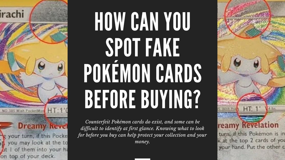 How Can You Spot Fake Pokémon Cards Before Buying?