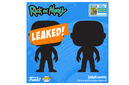 LEAKED SDCC 2019 Mystery Rick and Morty Funko Pop! Vinyl