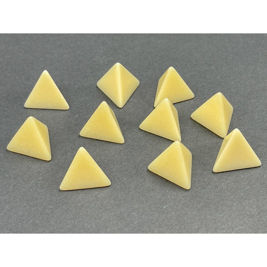 CHX 29041 Opaque Polyhedral Bag of 10 Blank Ivory d4 Dice