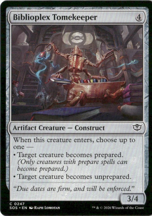 Biblioplex Tomekeeper - Secrets of Strixhaven