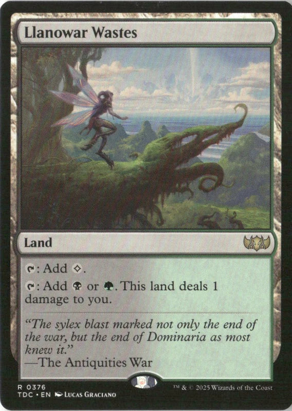 Llanowar Wastes - Commander: Tarkir: Dragonstorm