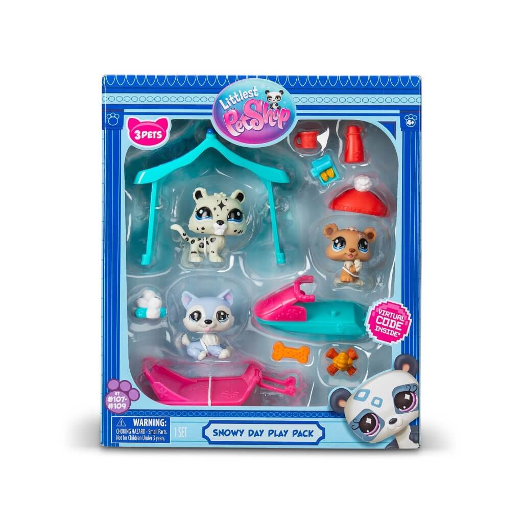 LITTLEST PET SHOP Snowy Day Play Pack