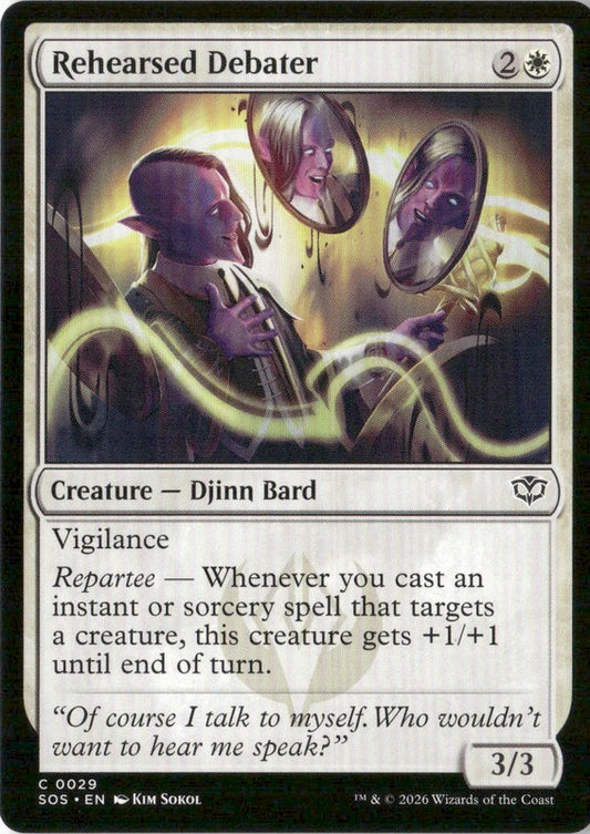 Rehearsed Debater - Secrets of Strixhaven