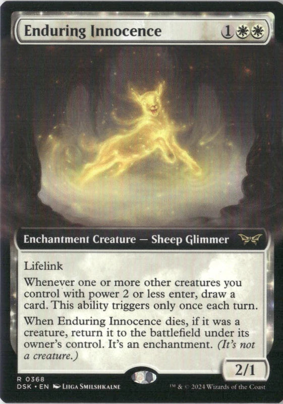 Scan Image | Enduring Innocence (Extended Art) - Duskmourn: House of Horror | [A54CBE59]