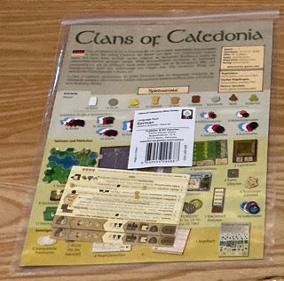Language Pack Clans of Caledonia (Base Game) German