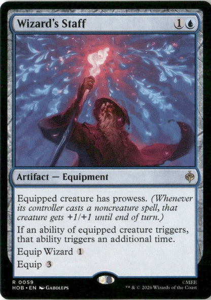 Scan Image | Wizard's Staff - The Hobbit | [6CAC204F]