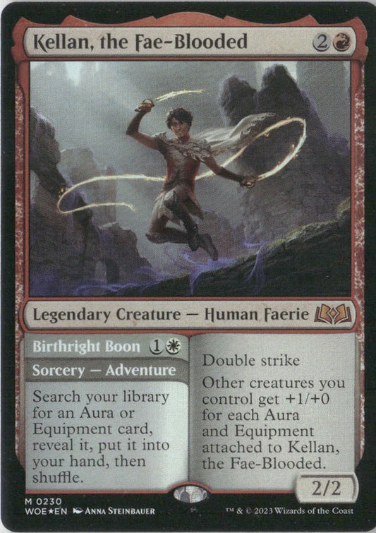 Scan Image | Kellan, the Fae-Blooded - Wilds of Eldraine | [E942364A]