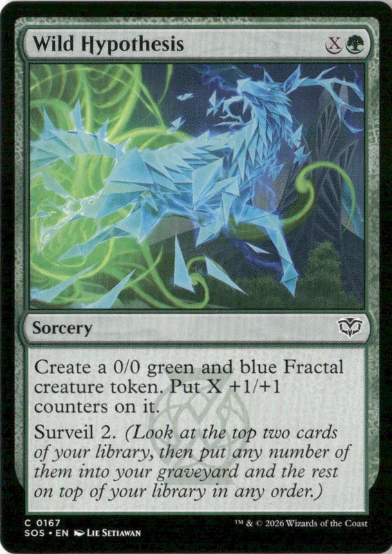 Wild Hypothesis - Secrets of Strixhaven