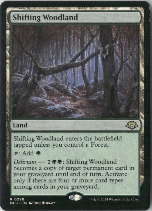 Scan Image | Shifting Woodland - Modern Horizons 3 | [6D42C072]