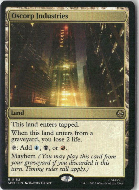 Scan Image | Oscorp Industries - Marvel's Spider-Man | [1369ACB6]