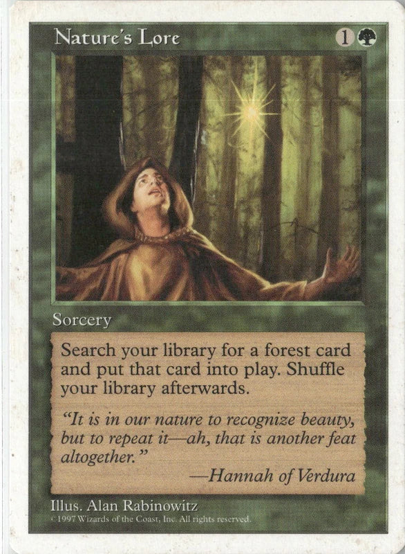 Scan Image | Nature's Lore - Fifth Edition | [F221C3E8]