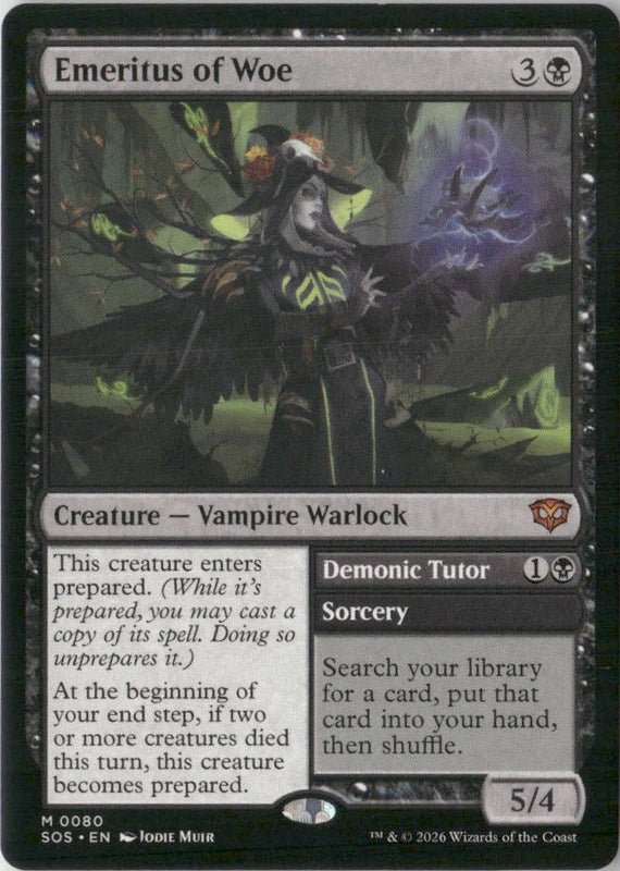 Scan Image | Emeritus of Woe - Secrets of Strixhaven | [EEE445B1]